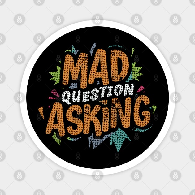 Mad Question Asking // Vintage Biggie Lyrics Magnet by Trendsdk